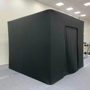 Enclosure Backdrop – Black Room